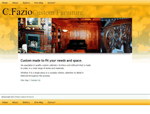 Tablet Screenshot of cfazio.com